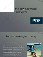 Teoria I Metodyka Rekreacji Ruchowej