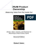 Scrum Product Ownership