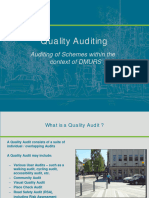 Quality Auditing - Derek Taylor (SDCC)