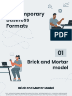 Contemporary Business Formats