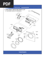 Washing Machine Exploded View & Parts List | PDF