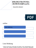 Kelompok 4 - Sistem Pencernaan - EMBRIOLOGI MANUSIA