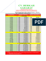 Brosur Cv. Berkah Sahabat