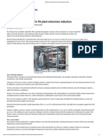 Catalytic oxidizer rates for PA plant emissions reduction-Degussa 2000(good)