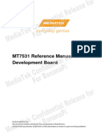 MT7531 Reference Manual For Development Board