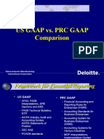 Us Gaap vs. PRC Gaap1