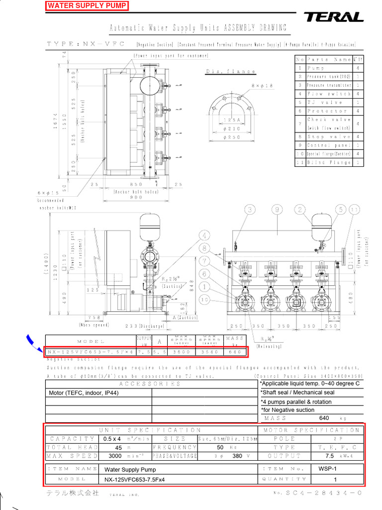 06 WSP-1 | PDF | Pump | Continuum Mechanics