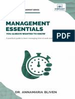 Time Management Sample