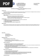 SYLLABUS - CE 211 - Fundamentals of Surveying