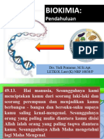 Biokimia Pendahuluan