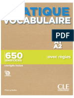 Vocabulaire: Exercices