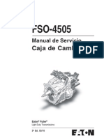 Manual FSO4505 - Espanol Caja de Cambios