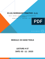WP - Lecture # 04 Measuring Tools 1
