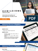 PGDM Admission 2024 at IIMS Pune - Top Management College