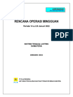 Rencana Operasi STL Sumatera Periode 14 S.D 20 Januari 2022
