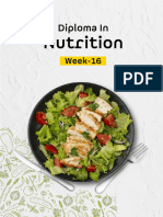 E-Work Book Diploma Nutrition Week-16