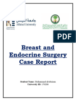 Breast and Endocrine Case Report - Mohammed Alrubaiaan