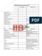 PCB Updated Syllabus