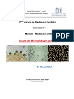 Microbiologie Spéciale-Méd Dent-S9-Pr MAROUI 2023