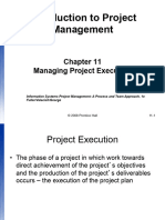 Managing Project Execution