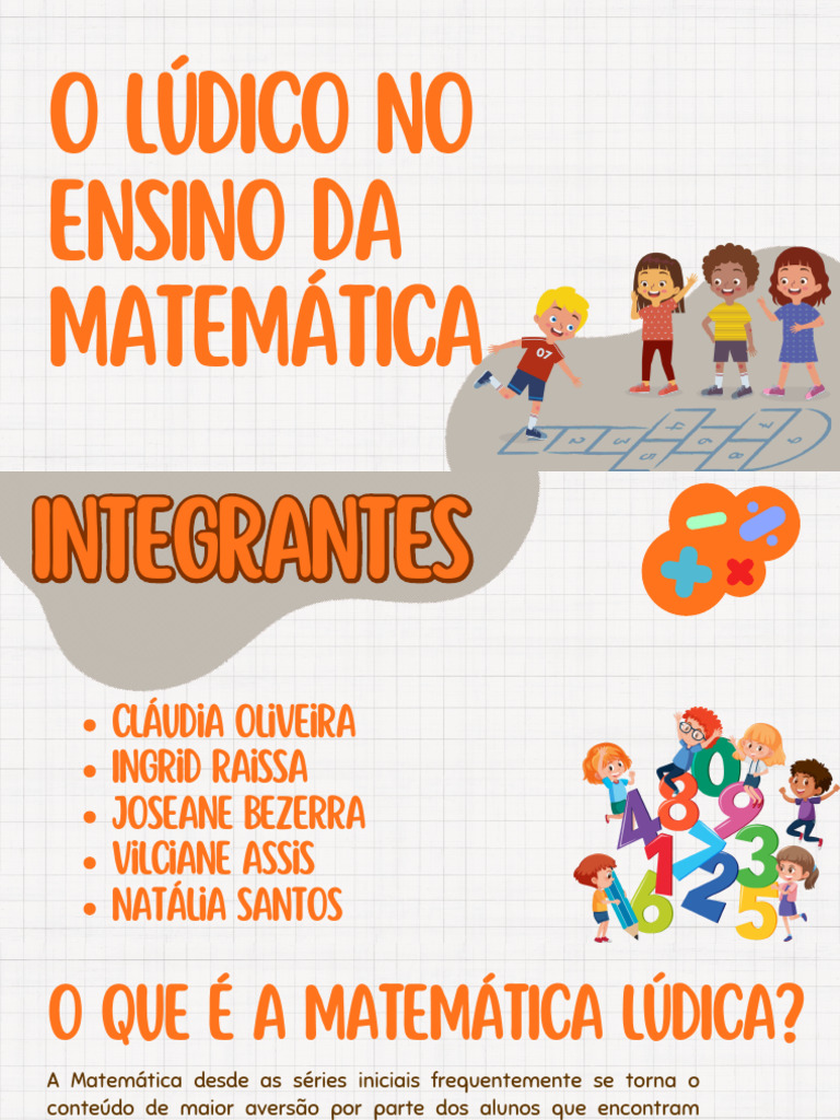 O Lúdico No Ensino Da Matematica - Apresentacao Dia 06.11... | PDF ...