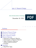 Ch4: Research Designing Process.