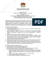 Pengumuman PPS Pendaftaran KPPS (Jombang)