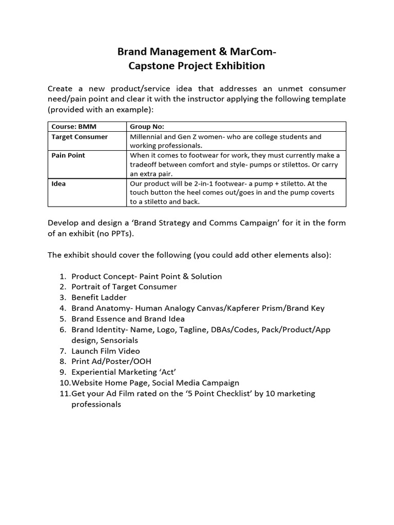 Brand & Comms Project | PDF | Business