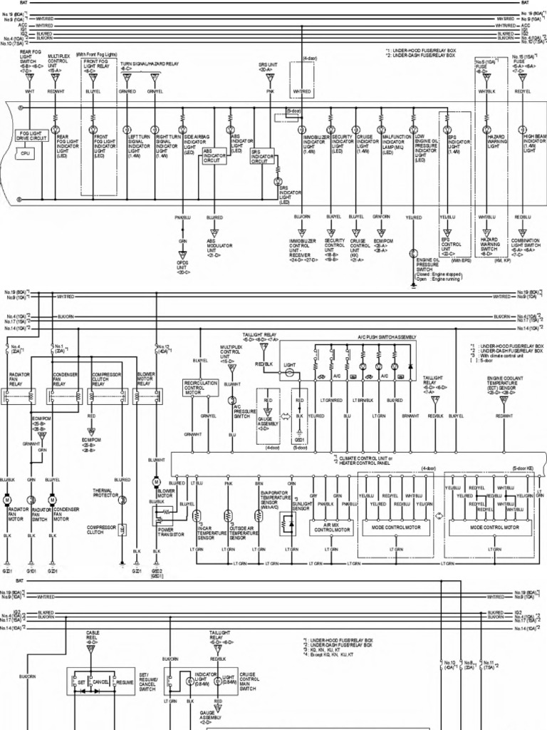 Honda Electrical Wiring | PDF | Car | Transportation Engineering