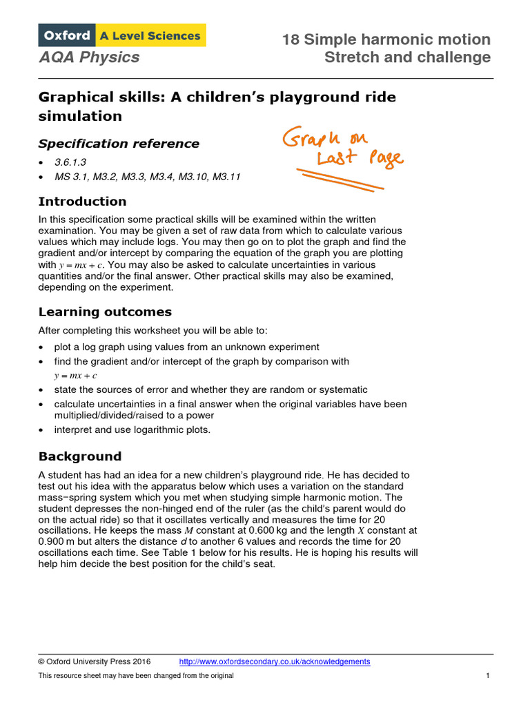 Stretch And Challenge Pdf Uncertainty Logarithm