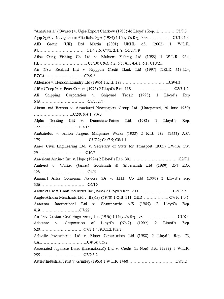 Legal Case Reference Index | PDF