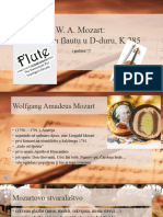 W. A. Mozart: Kvartet Za Flautu