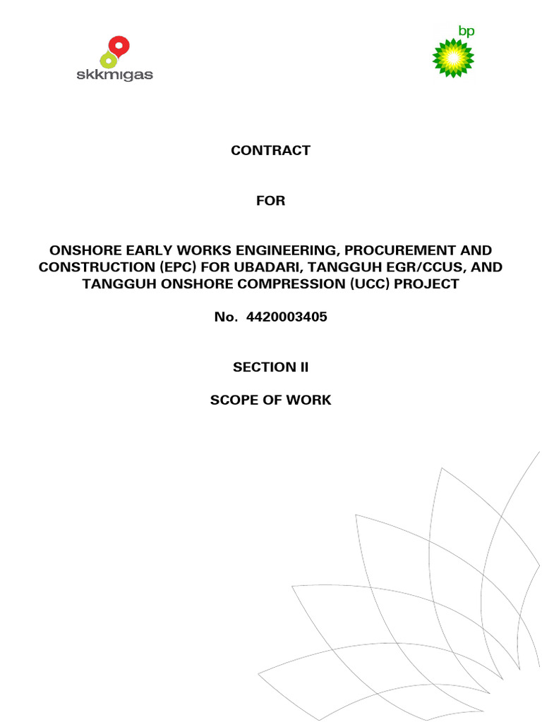 4 - 02. Section II - 4420003405 | PDF | Specification (Technical ...