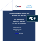 Abebaw Amhara Region - Template-USAID-PEPFAR Faith Based ART Retention and Adherence Initiative - FY23 Quarter Two Implimentation Progress Report