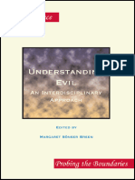 Understanding Evil - An Interdisciplinary Approach