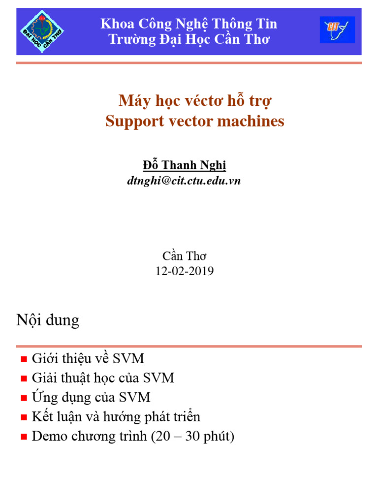 8 SVM | PDF