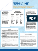 ChatGPT Cheat Sheet PDF