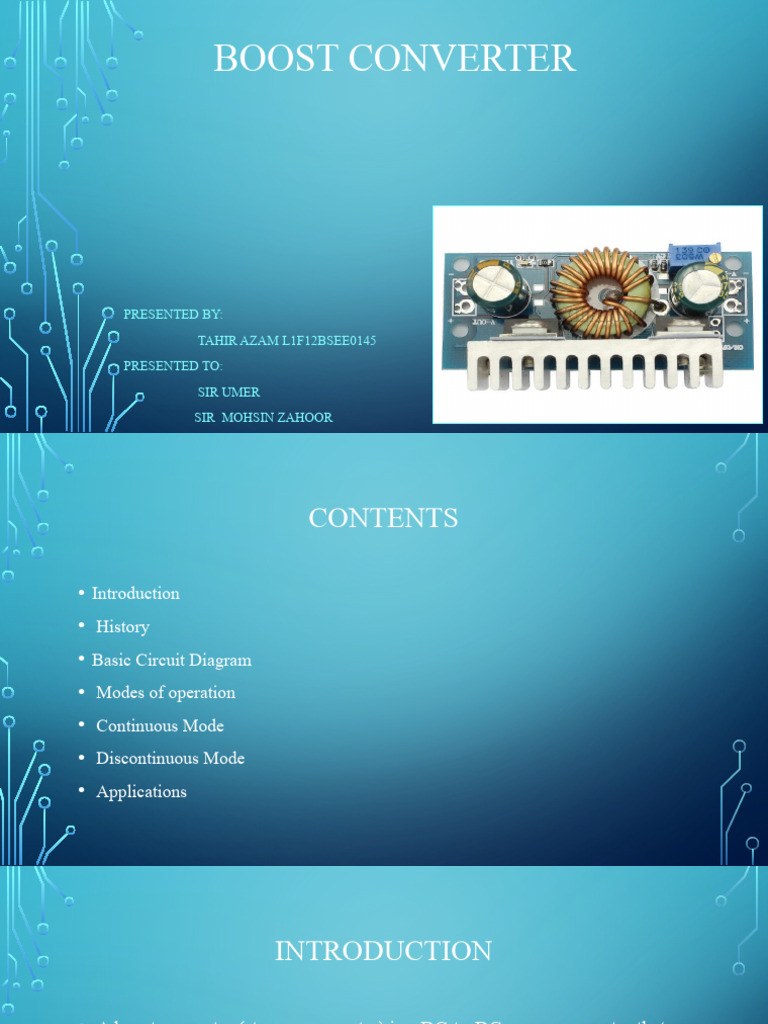 Boost Converter PDF