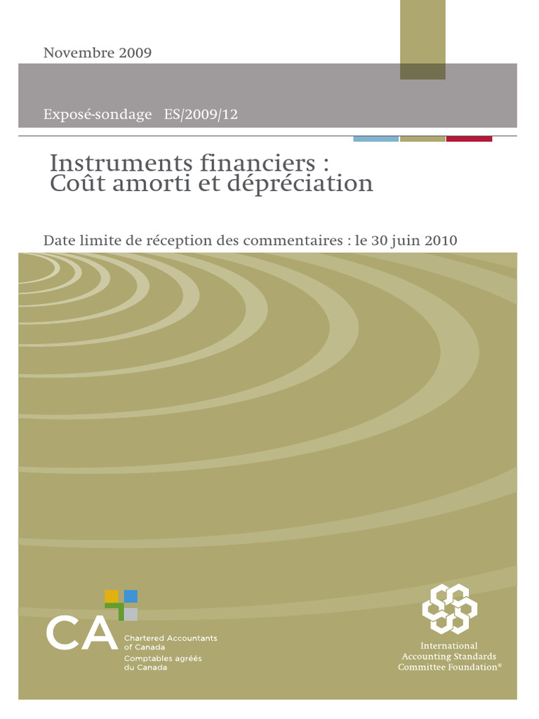 Amortised Cost Effective Interest Method