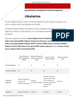 Persona Natural Con Negocio en Cual de Los Regimenes Pertenece