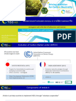 02 กลไกตลาดระหว่างประเทศ (Article 6) ภายใต้ความตกล