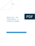 Manual de Tarifas y Comisiones v103