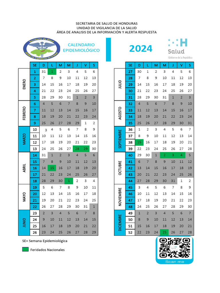 Calendario epidemiologico 2024 uvsqr pdf