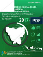 Produk Domestik Regional Bruto Provinsi DKI Jakarta Menurut Lapangan Usaha 2017 - 2021