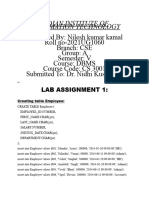 DBMS LAB Assignment 1new
