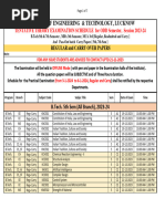 Tentative Schedule Phase - I - 17-11-2023