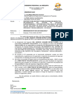 Informe Solicito Inspector