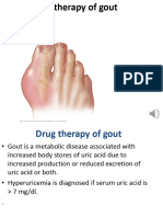 8238412-Gout Pharmacology