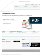 Lysate Reagent Water - Wako LAL System