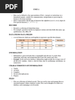 Dbms 1-4 Unit Notes